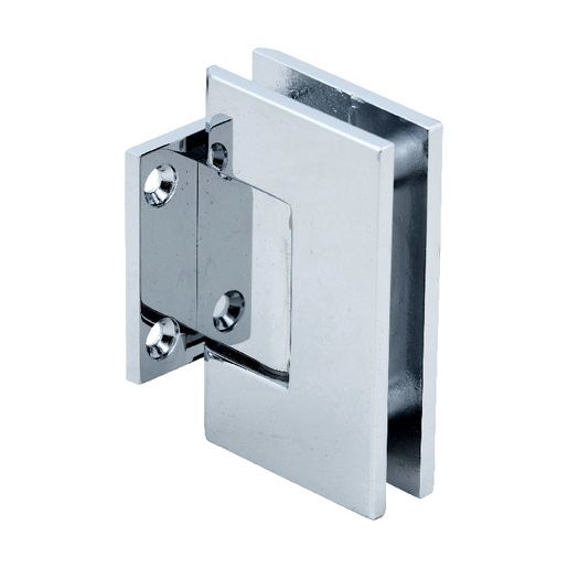 Hinge for mounting door to wall